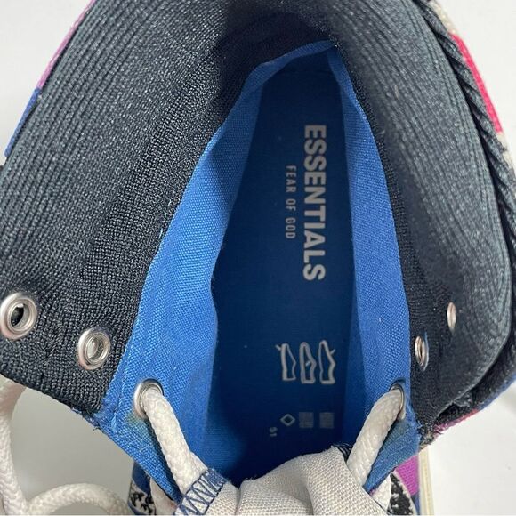 NEW Converse x Fear‎ of God Essentials Skid Grip High Top Shoes Men 8 Women 9.5 - Picture 11 of 16